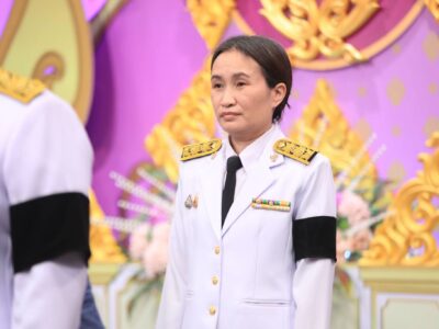 วันศุกร์ที่ 22 พฤษภาคม 2569 เวลา 09.30 น. นางสาวจุฬาลักษณ์ อินทรพัฒน์ ผู้อำนวยการสำนักตรวจเงินแผ่นดินจังหวัดลำพูน มอบหมายให้ นางสาววิกาญดา วงศ์ขัติ ผู้อำนวยการกลุ่มตรวจสอบที่ 1 เข้าร่วมบันทึกเทปถวายพระพรชัยมงคล เนื่องในโอกาสวันเฉลิมพระชนมพรรษา สมเด็จพระนางเจ้าสุทิดา พัชรสุธาพิมลลักษณ พระบรมราชินี 4 รอบ 3 มิถุนายน 2569